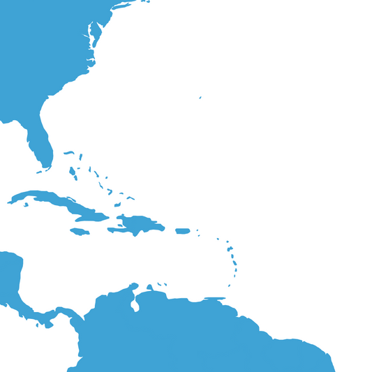 Caribbean (20+ areas)